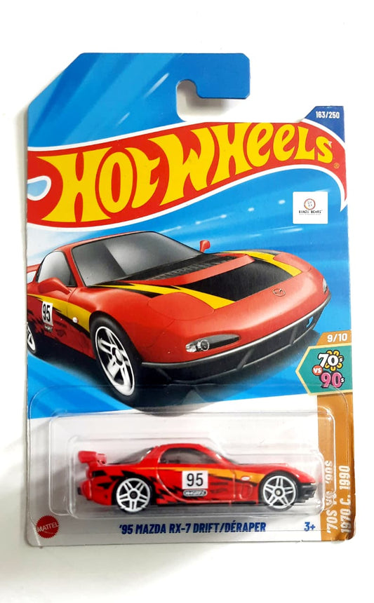 '95 Mazda RX-7 Drift - Hot Wheels | Bonzo Bears CB1