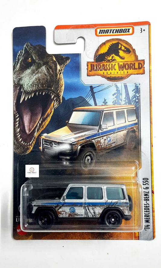 '14 Mercedes-Benz G 550  (2022 Released) - Matchbox Jurassic World | Bonzo Bears Jurassic Box