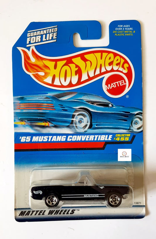 '65 Mustang Convertible (1997 Released) - Hot Wheels | Bonzo Bears PB36