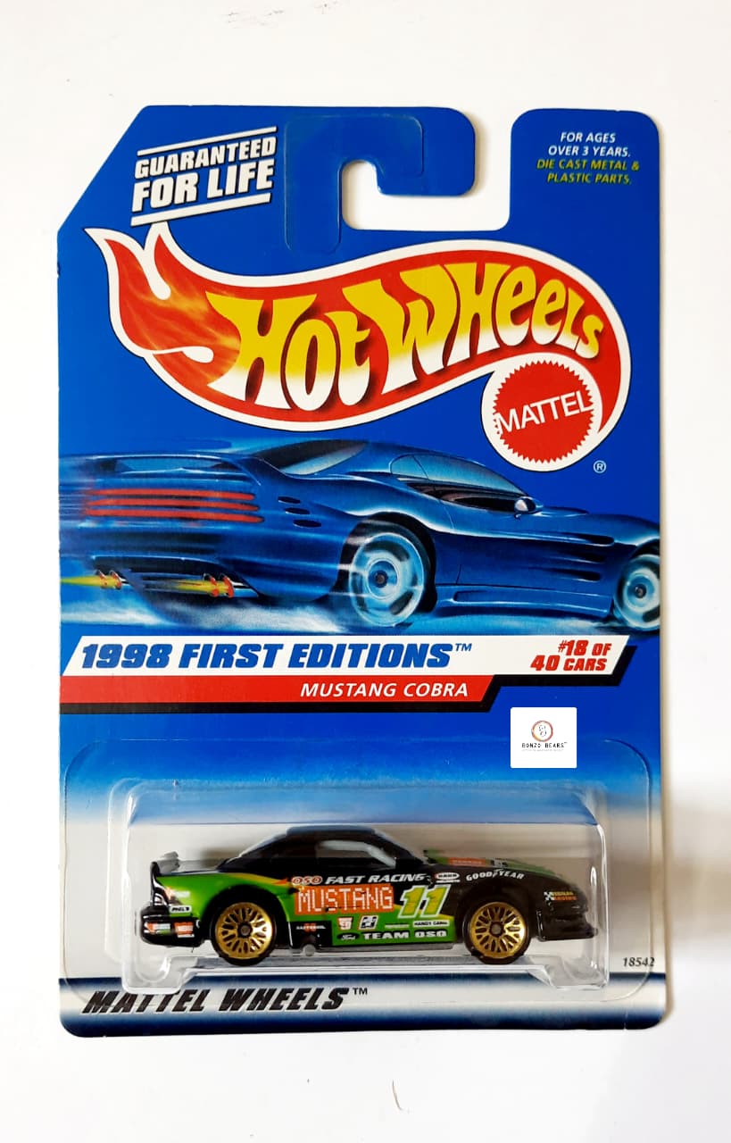 Mustang Cobra (2008 Released) - Hot Wheels | Bonzo Bears PB36