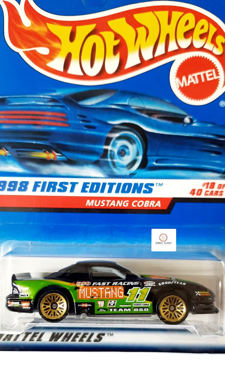 Mustang Cobra (2008 Released) - Hot Wheels | Bonzo Bears PB36