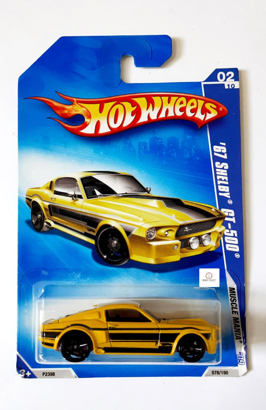 '67 Shelby GT-500 Muscle Mania (2008 Released) - Hot Wheels | Bonzo Bears PB36