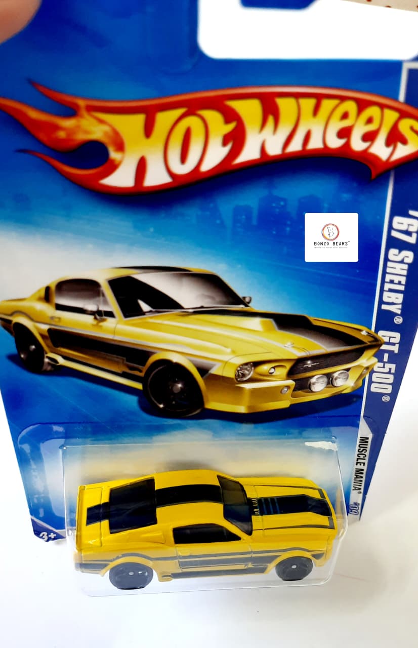 '67 Shelby GT-500 Muscle Mania (2008 Released) - Hot Wheels | Bonzo Bears PB36