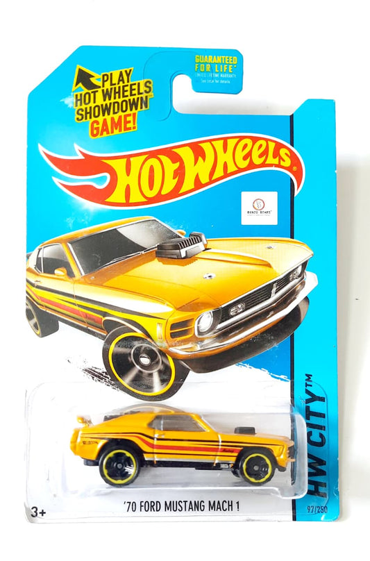 '70 Ford Mustang Mach 1 (2013 Released) - Hot Wheels | Bonzo Bears PB36
