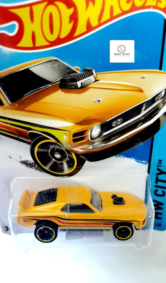 '70 Ford Mustang Mach 1 (2013 Released) - Hot Wheels | Bonzo Bears PB36