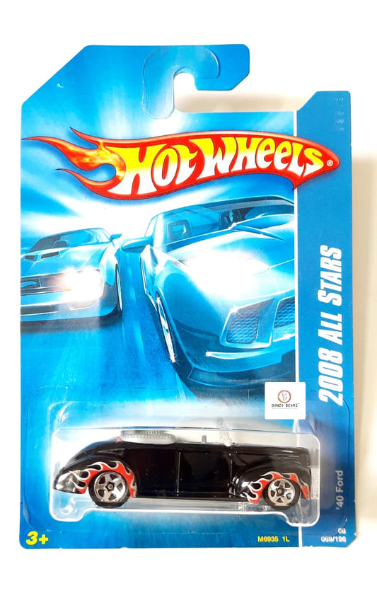 '40 Ford | Black (2007 Released) - Hot Wheels | Bonzo Bears PB36
