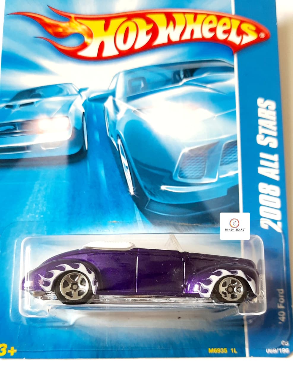 '40 Ford | Purple (2007 Released) - Hot Wheels | Bonzo Bears PB36