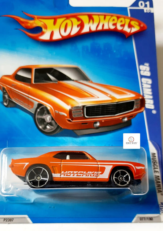 '69 Camaro (2008 Released) - Hot Wheels | Bonzo Bears PB36