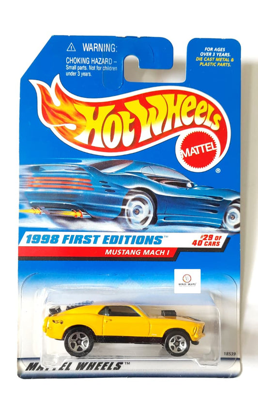 1998 First Editions Mustang Mach I - Hot Wheels | Bonzo Bears PB41
