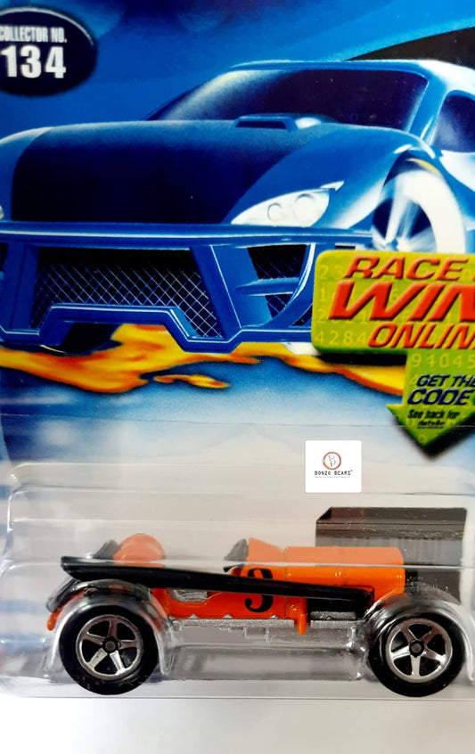 Old Jeep #3 | Orange (2000 Released) - Hot Wheels | Bonzo Bears PB36