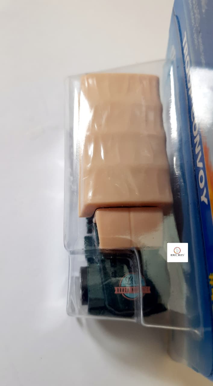 Troop Convoy #487 (1997 Released) with Removable Troop Canvas - Hot Wheels | Bonzo Bears PB39