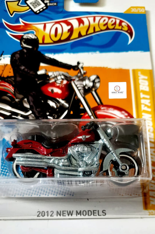 Harley-Davidson Fat Boy (2011 Released) - Hot Wheels | Bonzo Bears PB53