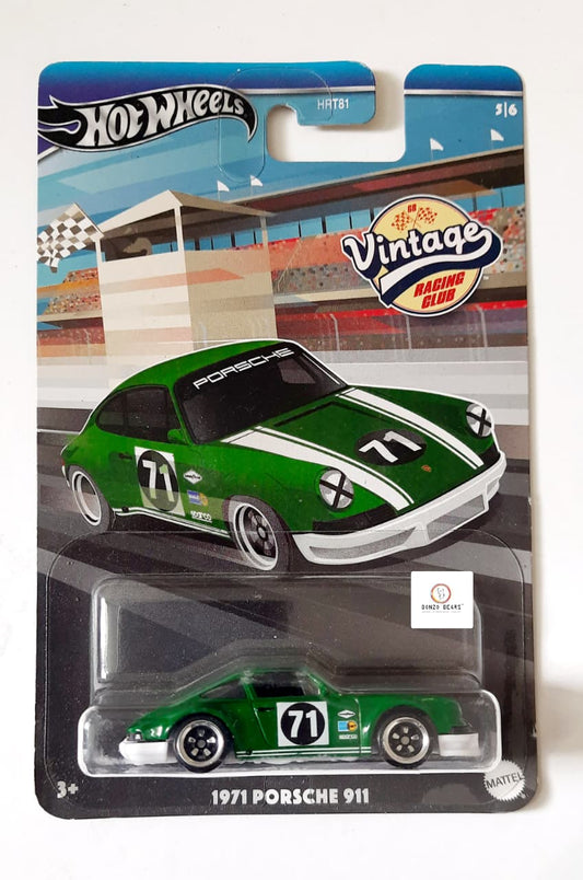 1971 Porsche 911 (2023 Released) Vintage Racing Club - Hot Wheels | Bonzo Bears PB53