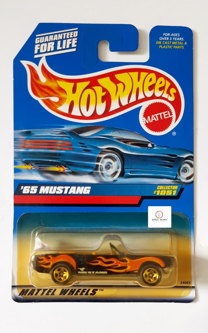'65 Mustang (1998 Released) - Hot Wheels | Bonzo Bears PB4