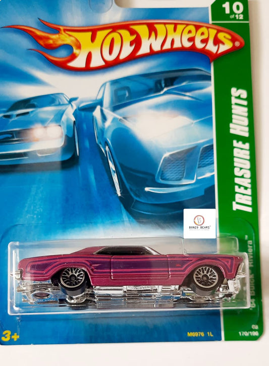 '64 Buick Riviera - Treasure Hunts (2007 Released) - Hot Wheels | Bonzo Bears PB53