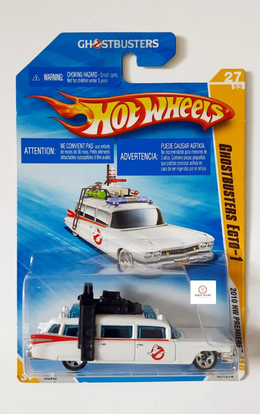 Ghostbusters Ecto-1 (2009 Released) - Hot Wheels | Bonzo Bears PB8