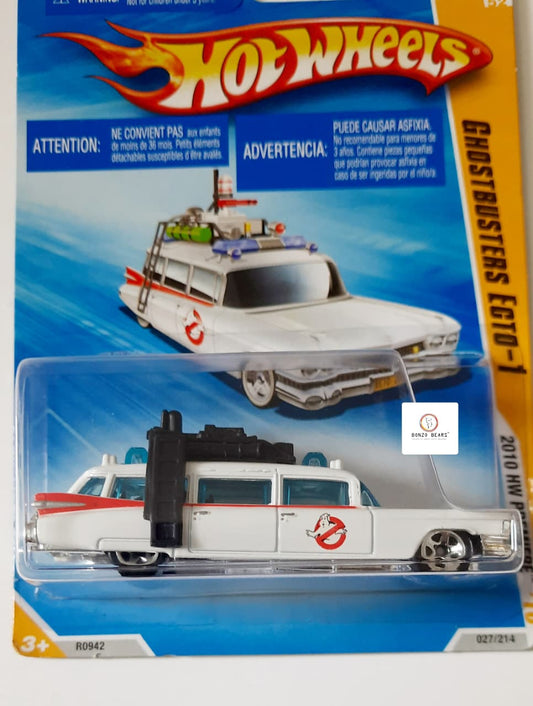 Ghostbusters Ecto-1 (2009 Released) - Hot Wheels | Bonzo Bears PB8
