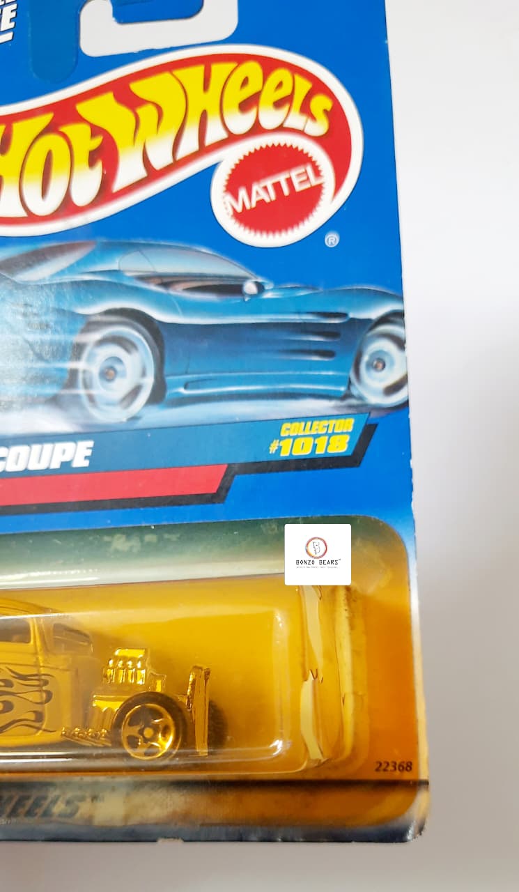 '32 Ford Coupe - White Art (1998 Released) - Hot Wheels | Bonzo Bears PB45, CB4