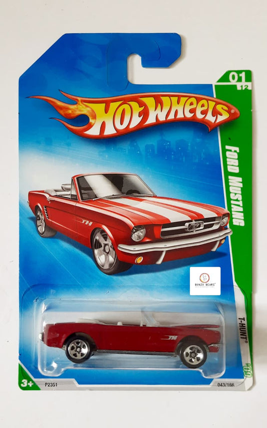 Ford Mustang (2009 Released) Treasure Hunt - Hot Wheels | Bonzo Bears PB45