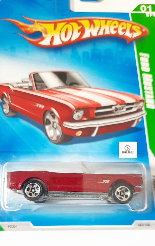Ford Mustang (2009 Released) Treasure Hunt - Hot Wheels | Bonzo Bears PB45
