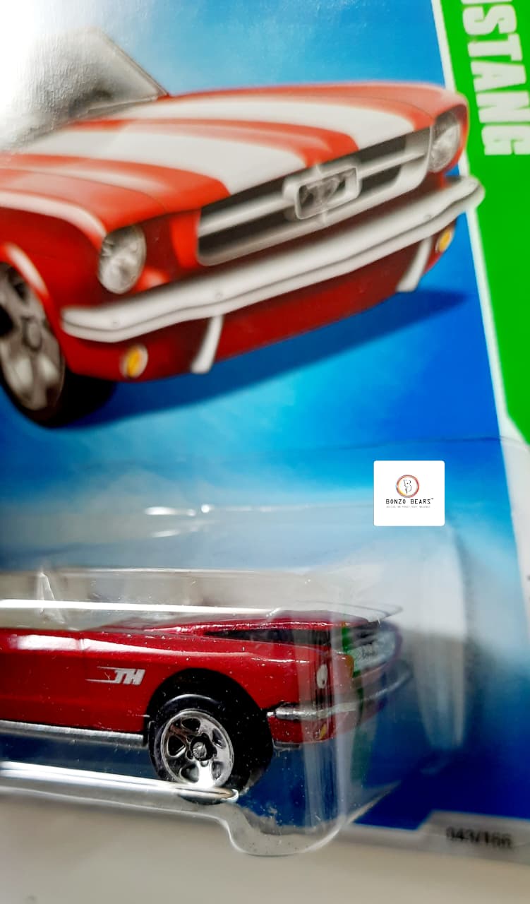 Ford Mustang (2009 Released) Treasure Hunt - Hot Wheels | Bonzo Bears PB45