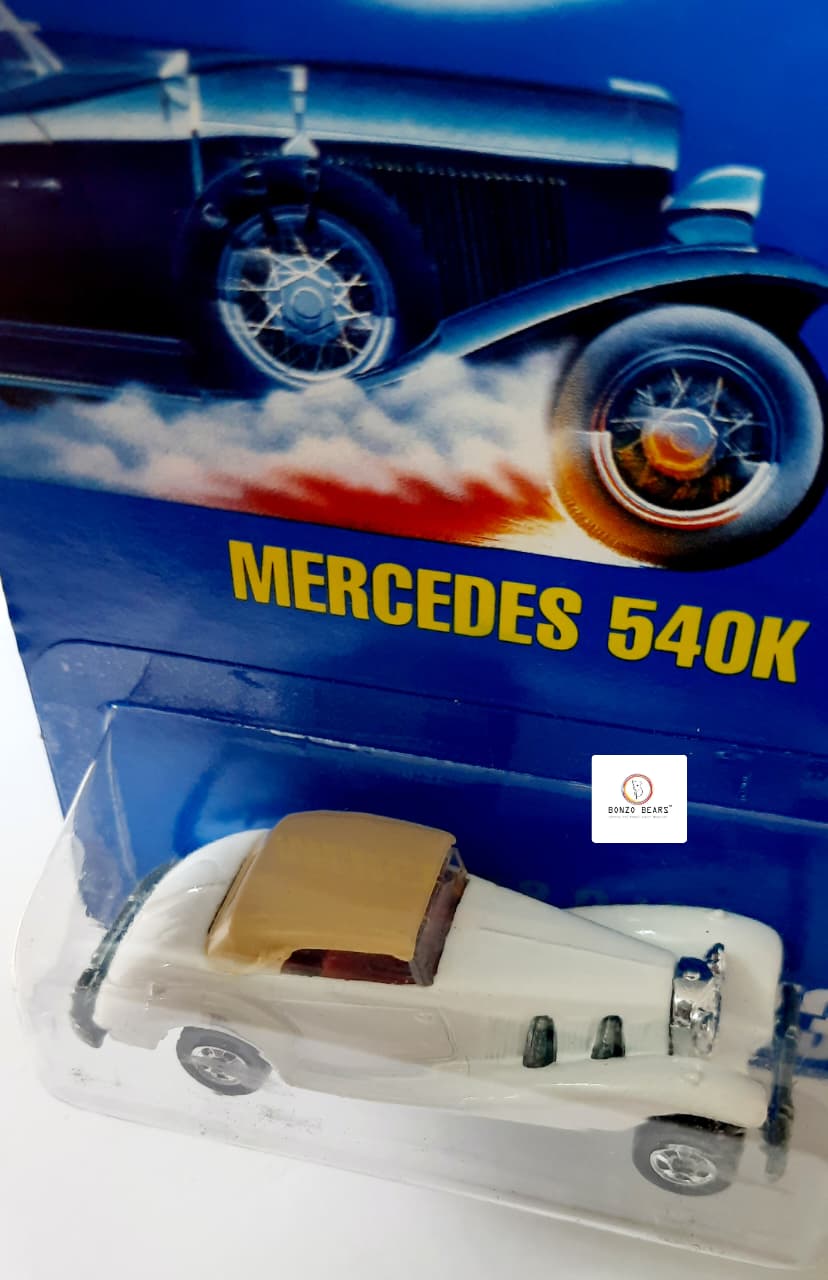 Mercedes 540K (1990 Released) - Hot Wheels (Vintage Heavy Diecast)| Bonzo Bears PB59