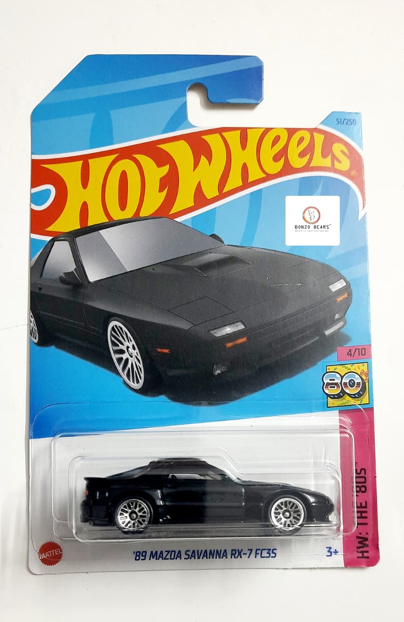 '89 Mazda Savanna Rx-7 FC35 (2023 Released) - Hot Wheels | Bonzo Bears PB4