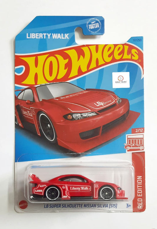 LBWK Super Silhouette Nissan Silvia (S15) RED EDITION 2/12 - Hot Wheels (Card as Per Picture) PB50