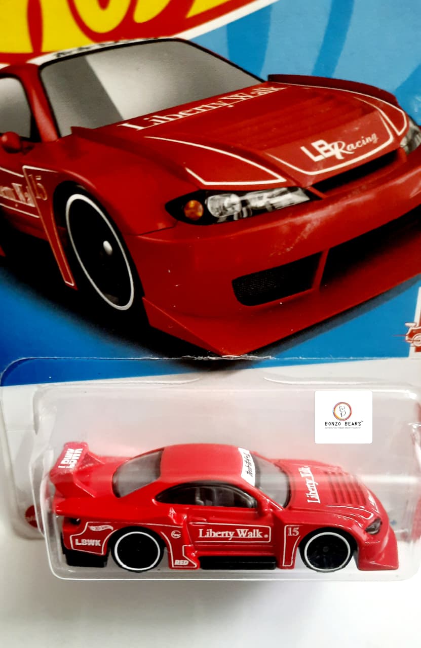 LBWK Super Silhouette Nissan Silvia (S15) RED EDITION 2/12 - Hot Wheels (Card as Per Picture) PB50