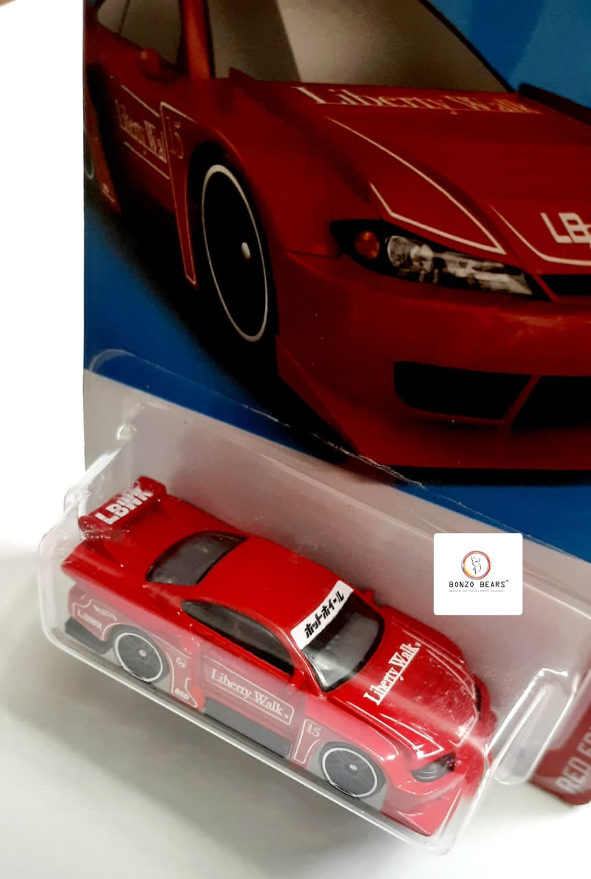 LBWK Super Silhouette Nissan Silvia (S15) RED EDITION 2/12 - Hot Wheels (Card as Per Picture) PB50