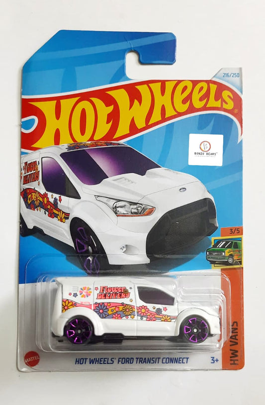 Treasure Hunt - Hot Wheels Ford Transit Connect TH | Bonzo Bears PB49