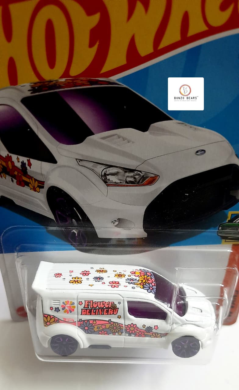 Treasure Hunt - Hot Wheels Ford Transit Connect TH | Bonzo Bears PB49