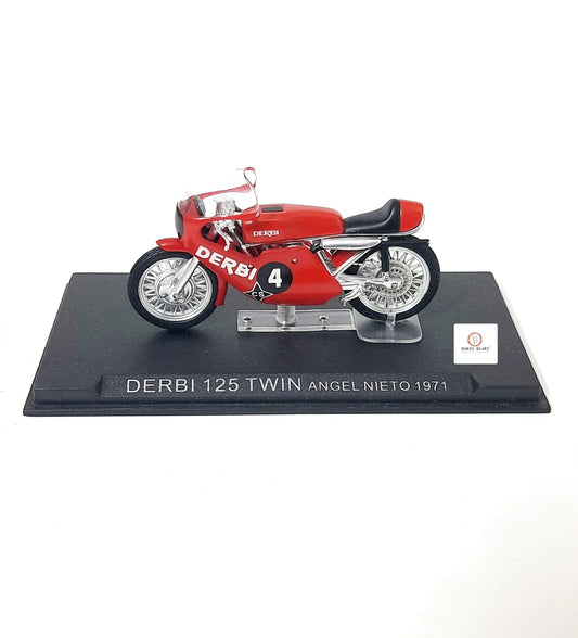 1:24 Scale - Derbi 125 Twin Angel Nieto 1971