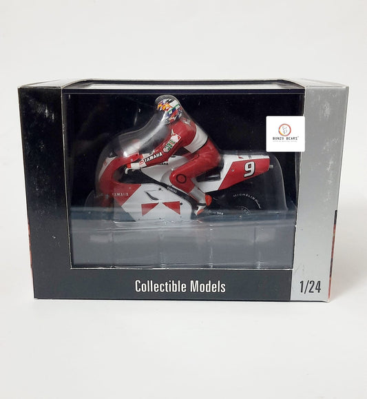Onyx 1/24 scale - Yamaha YZR500 - MOTORCYCLE XM027, Norifumi Abe #9
