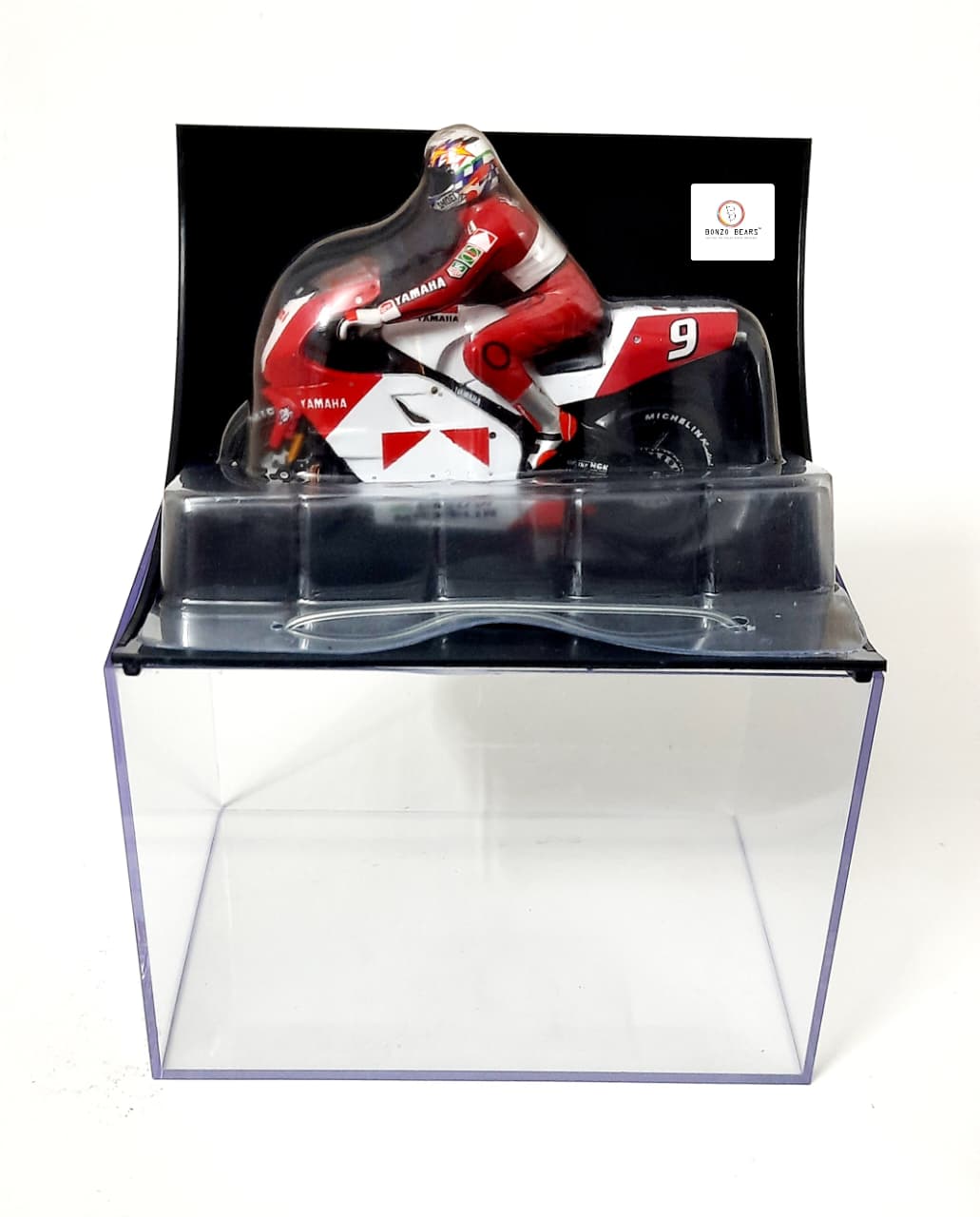 Onyx 1/24 scale - Yamaha YZR500 - MOTORCYCLE XM027, Norifumi Abe #9