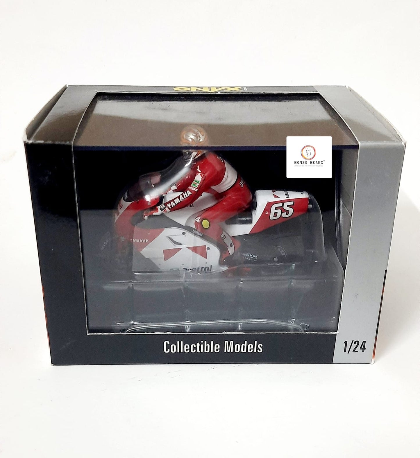 Onyx 1/24 - Yamaha YZR500 MOTORCYCLE XM027 - Team Roberts  by Norifumi Abe #65