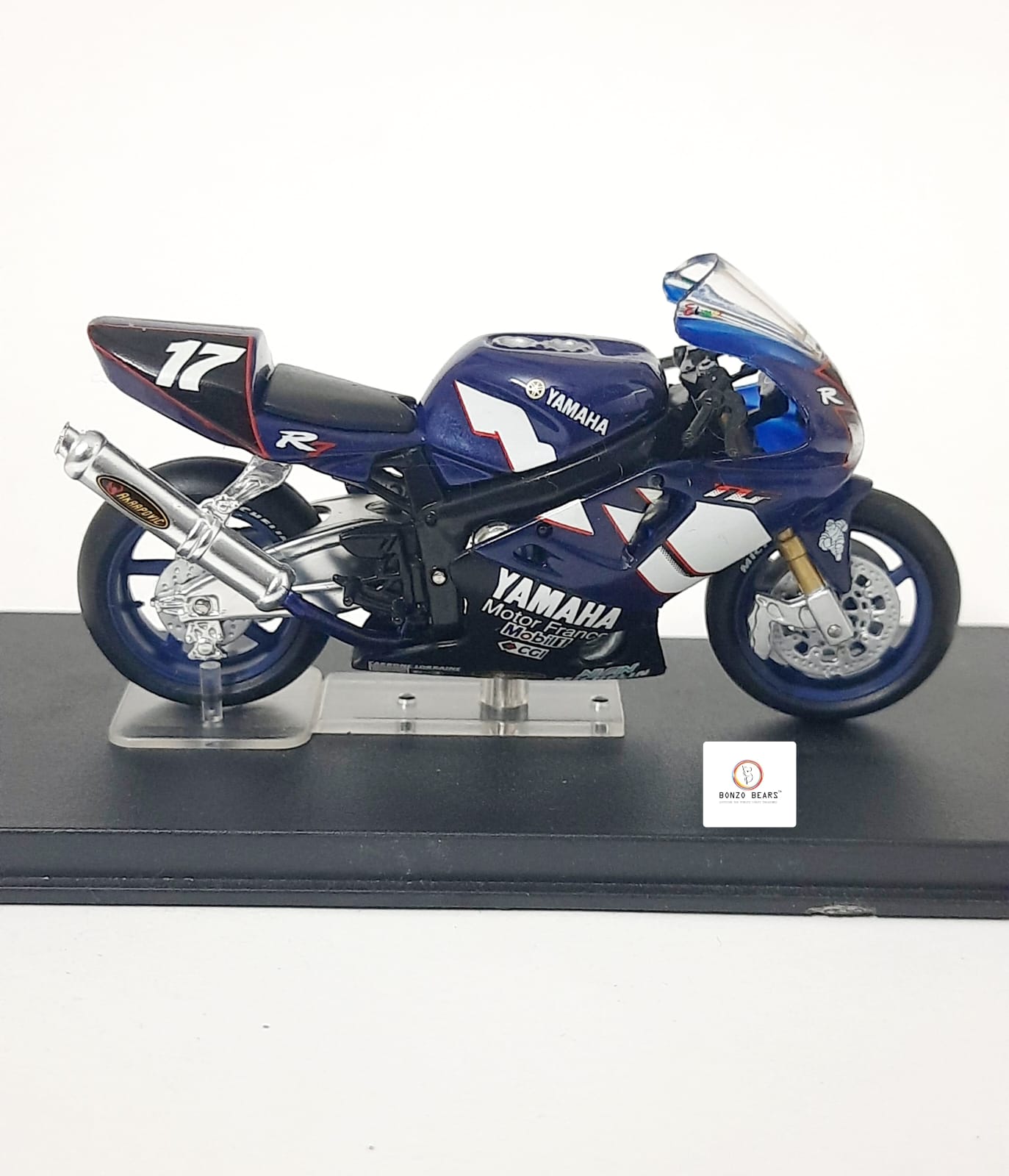 1:24 Yamaha R7 #17 J-M. DELETANG-F.FORET-M.WILLIS - 2000