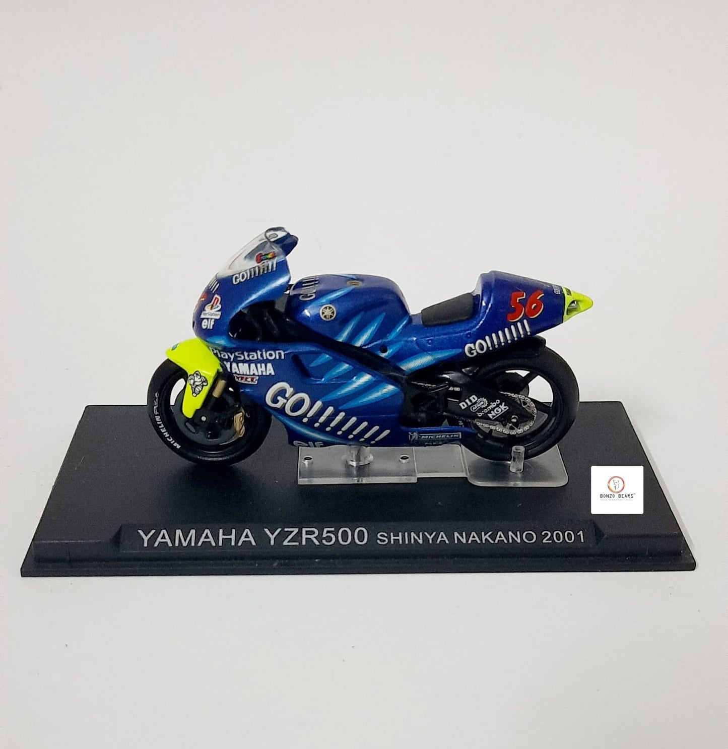 2001 Yamaha YZR500 ridden by Shinya Nakano - 1:24 | Bonzo Bears