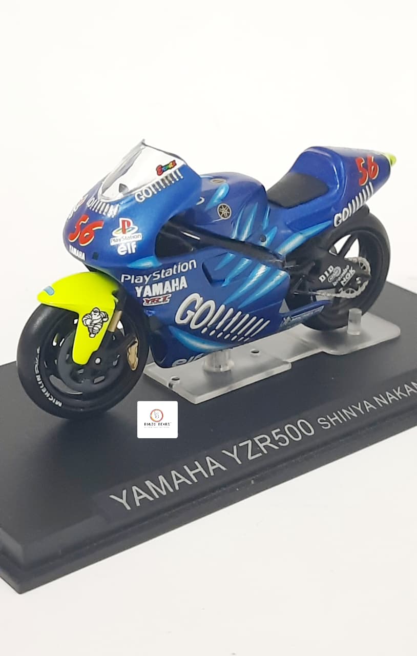 2001 Yamaha YZR500 ridden by Shinya Nakano - 1:24 | Bonzo Bears