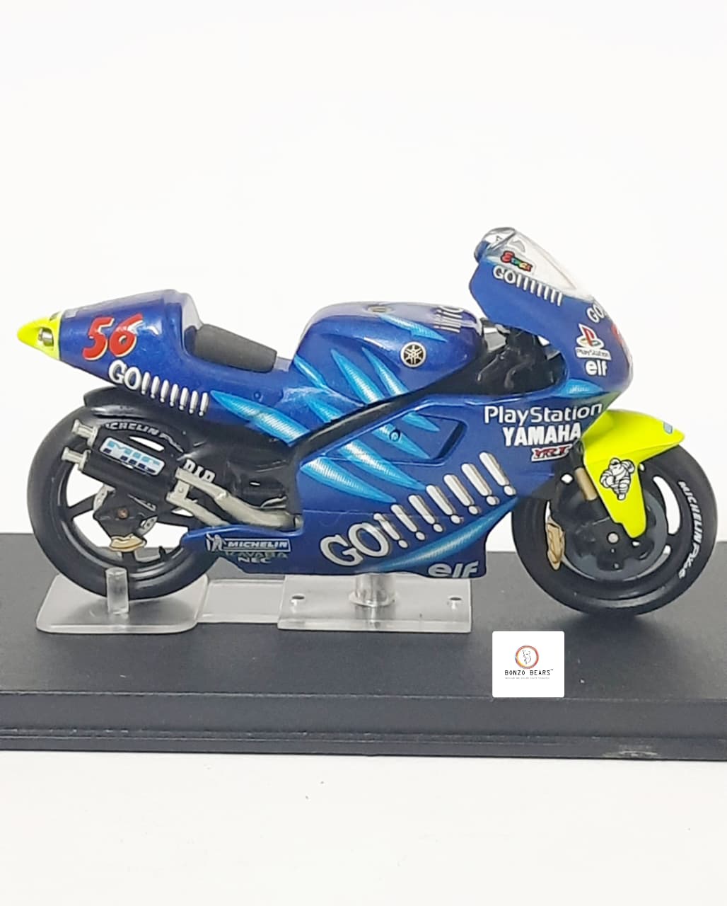 2001 Yamaha YZR500 ridden by Shinya Nakano - 1:24 | Bonzo Bears