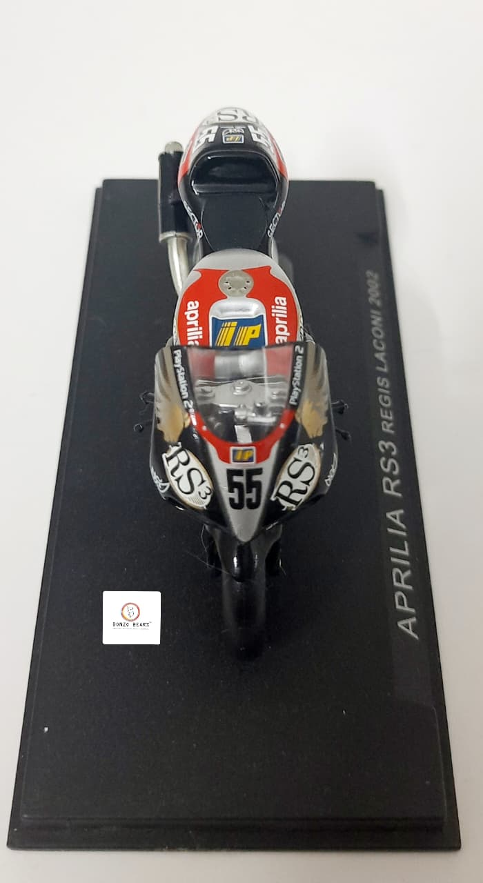 Ixo Aprilia RS3 ridden by Régis Laconi in the 2002 MotoGP season - 1:24 | Bonzobears