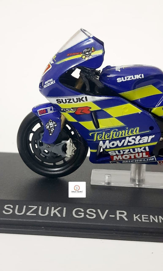 Suzuki GSV-R motorcycle ridden by Kenny Roberts Jr. in 2002 - 1:24 | Bonzobears