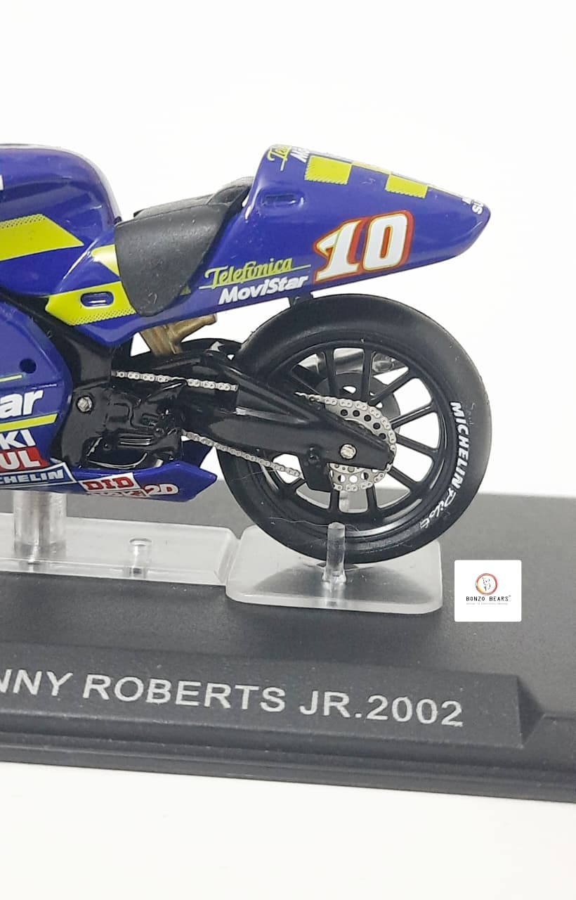Suzuki GSV-R motorcycle ridden by Kenny Roberts Jr. in 2002 - 1:24 | Bonzobears