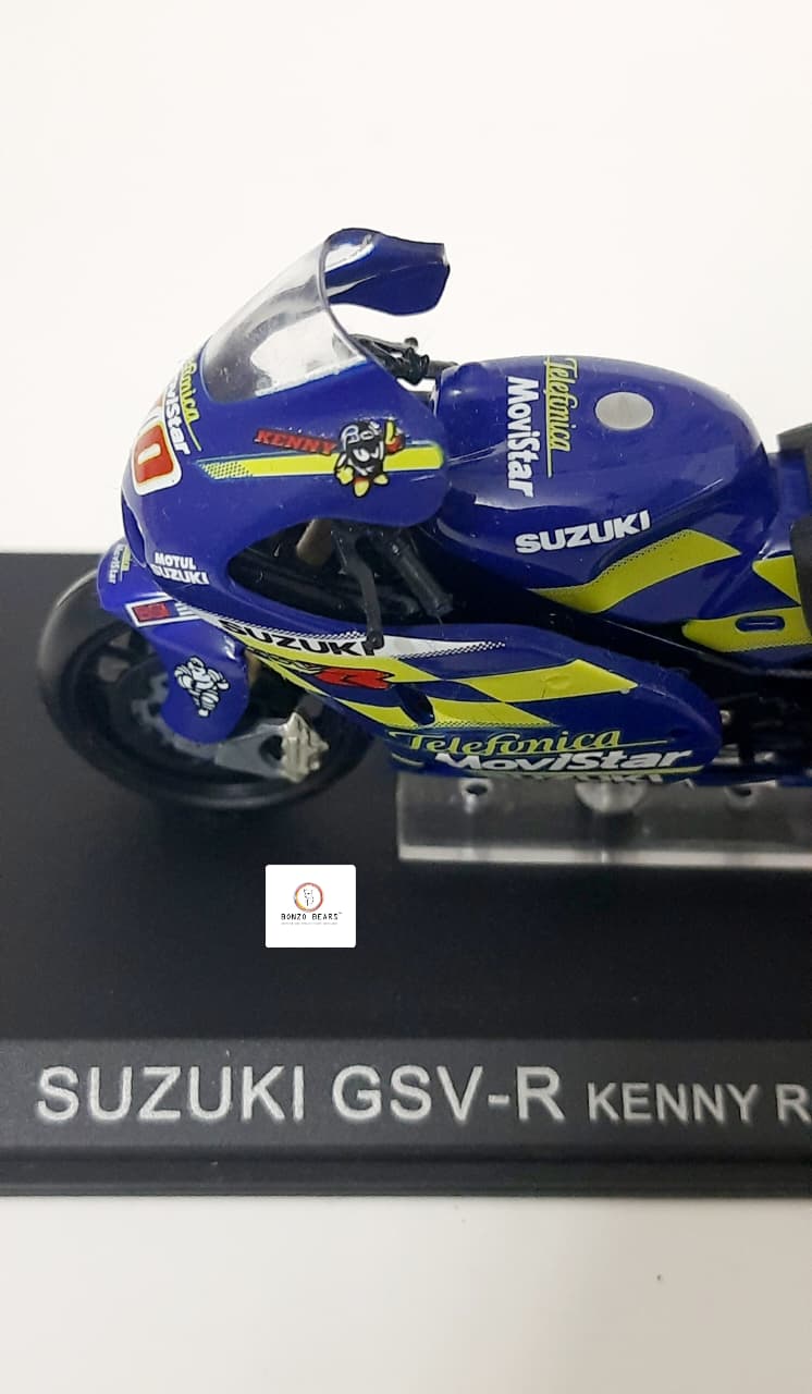 Suzuki GSV-R motorcycle ridden by Kenny Roberts Jr. in 2002 - 1:24 | Bonzobears