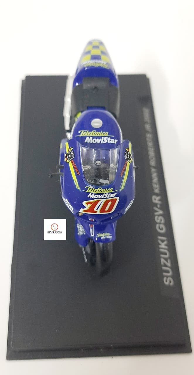 Suzuki GSV-R motorcycle ridden by Kenny Roberts Jr. in 2002 - 1:24 | Bonzobears
