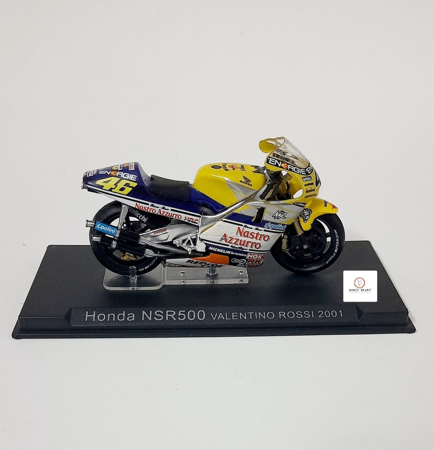 Ixo 2001 Honda NSR500 ridden by Valentino Rossi - 1:24 | Bonzobears