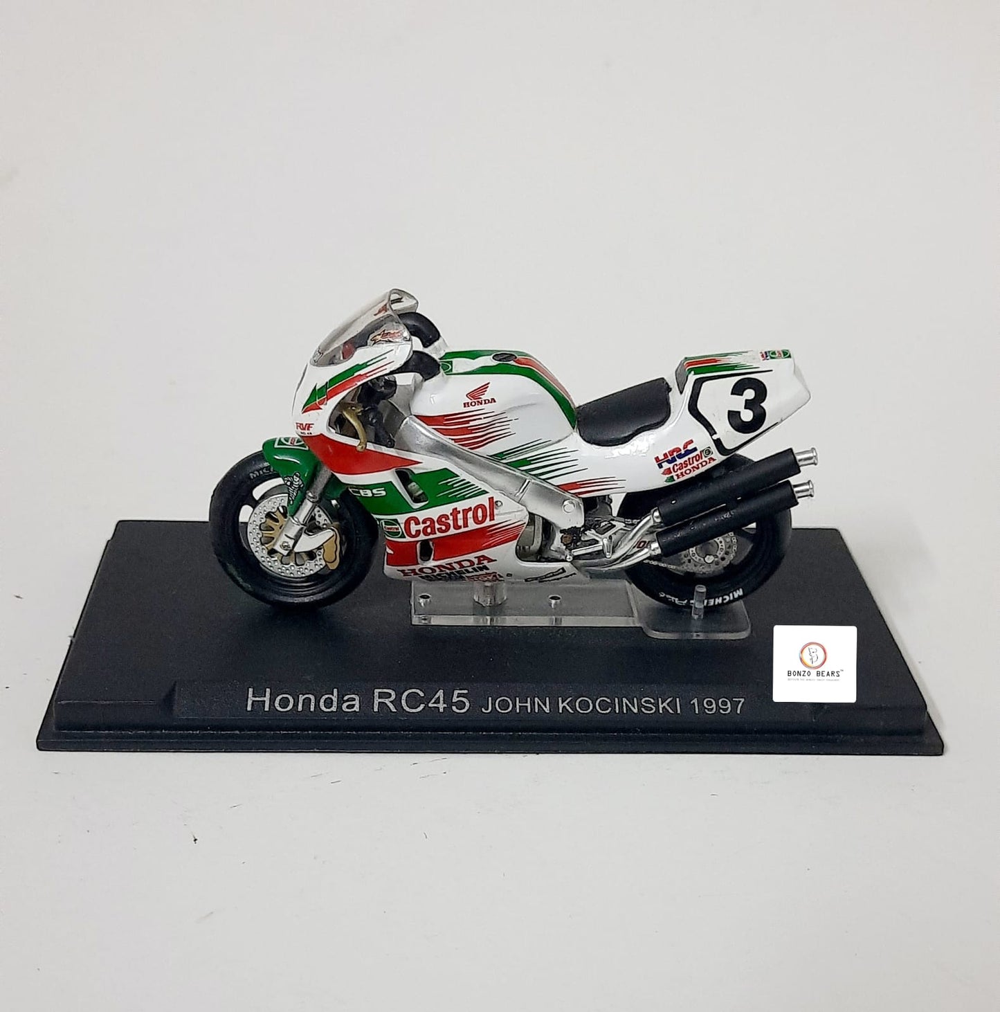 Ixo Honda RC45 ridden by John Kocinski in 1997 - 1:24