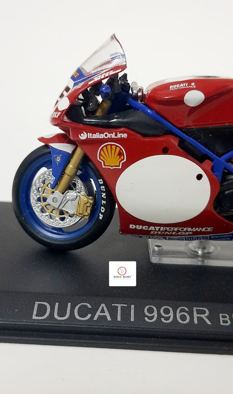 Ixo 2001 Ducati 996R raced by Ben Bostrom - 1:24