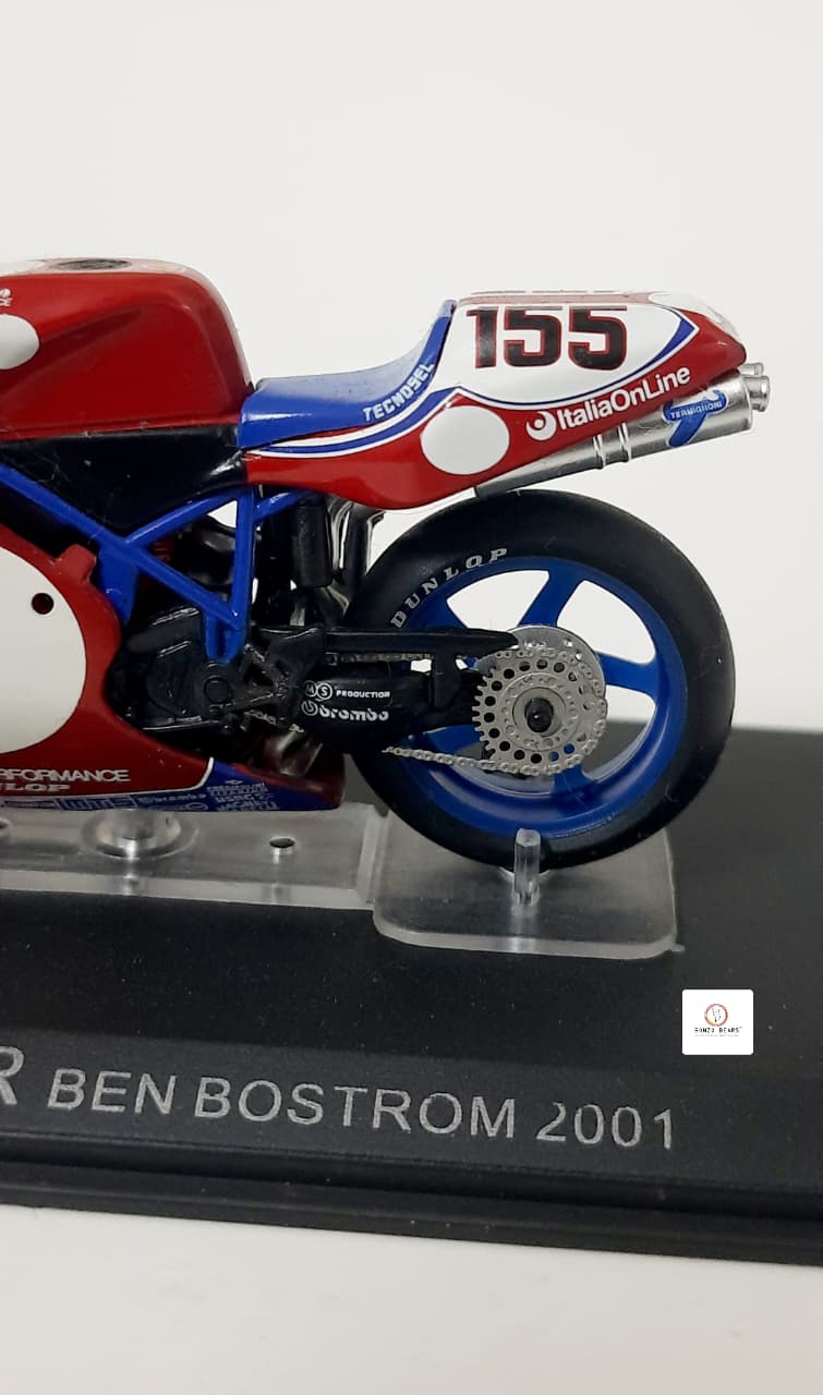 Ixo 2001 Ducati 996R raced by Ben Bostrom - 1:24