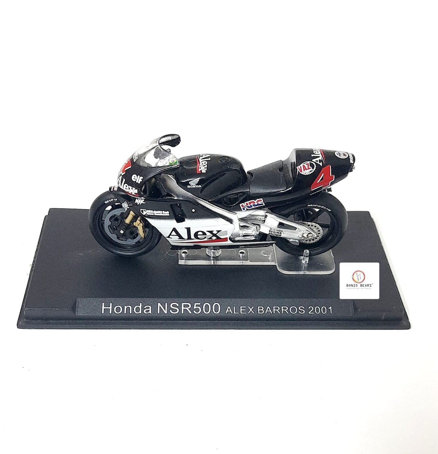 Deagostini - Honda NSR500 ridden by Alex Barros in 2001 - 1:24